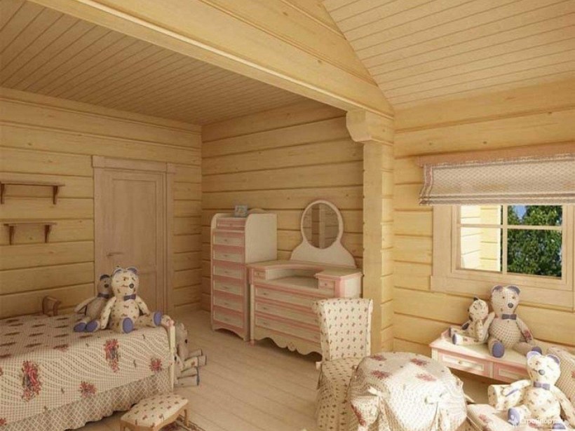 Детская спальня на даче