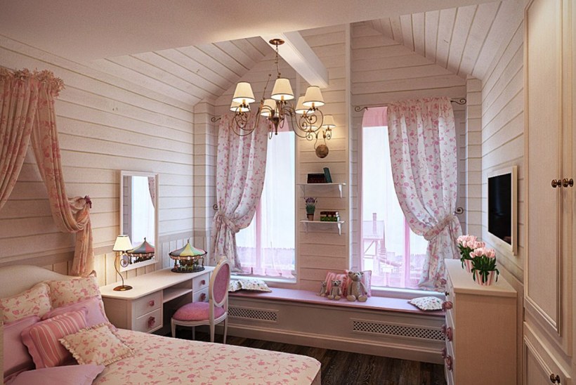 Детская в деревянном доме