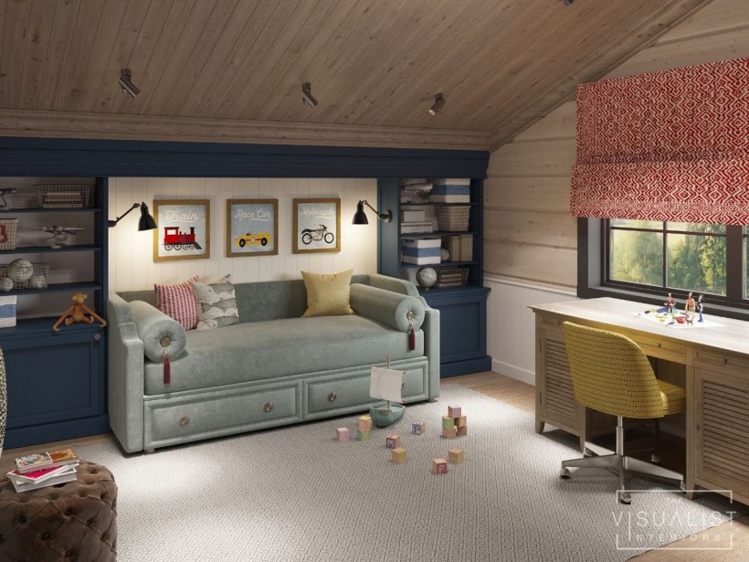 Комната для девочки на даче