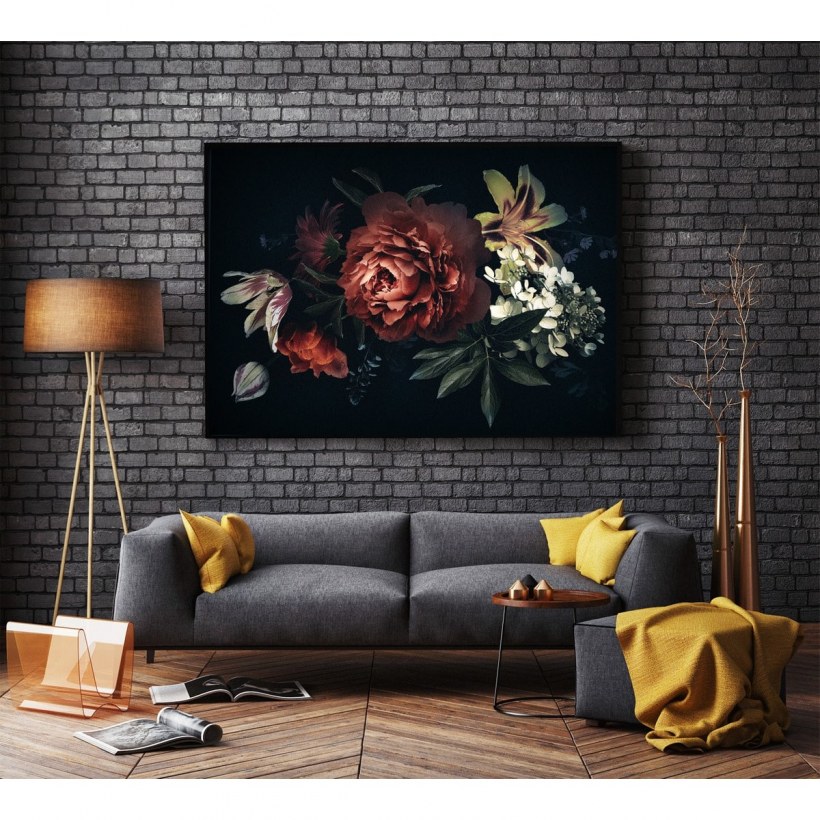 Постеры цветы для интерьера