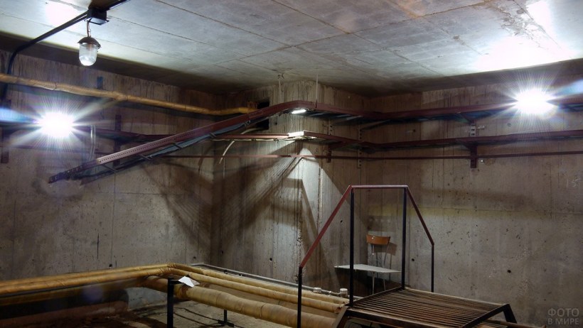 Освещение в погребе