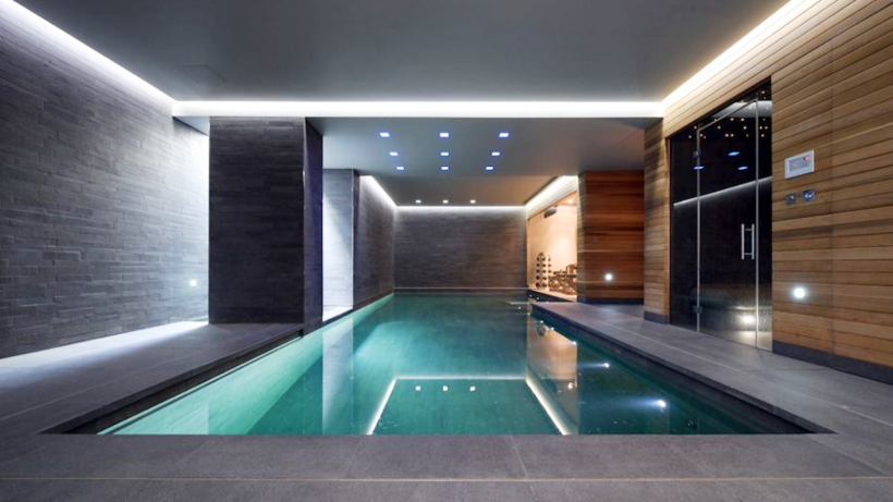 Подвал с бассейном