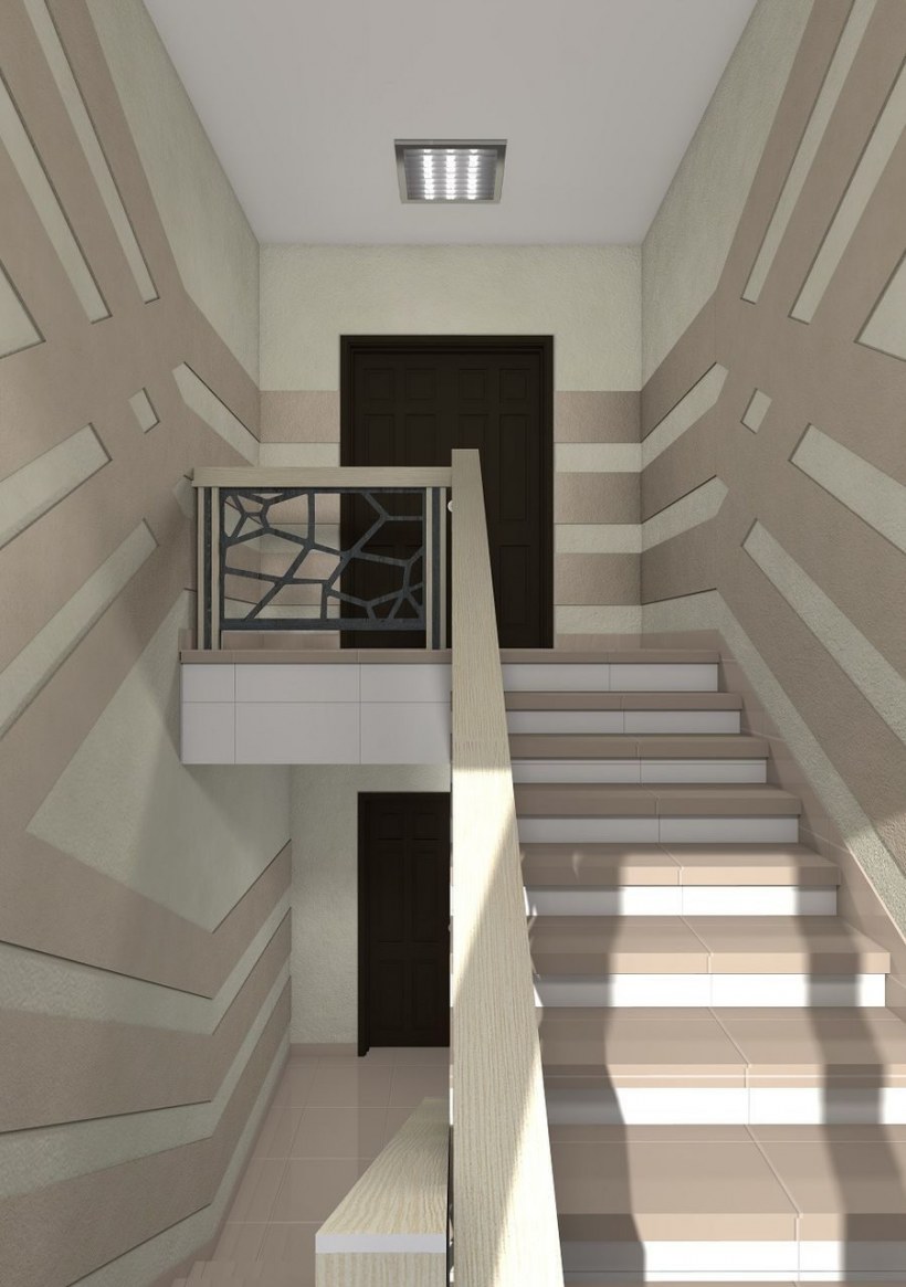 Лестничная клетка 2лм фасад