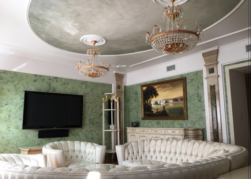 Венецианская штукатурка короед