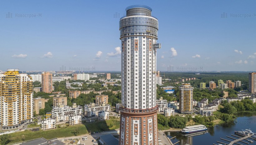 ЖК Маяк Химки вид из окна