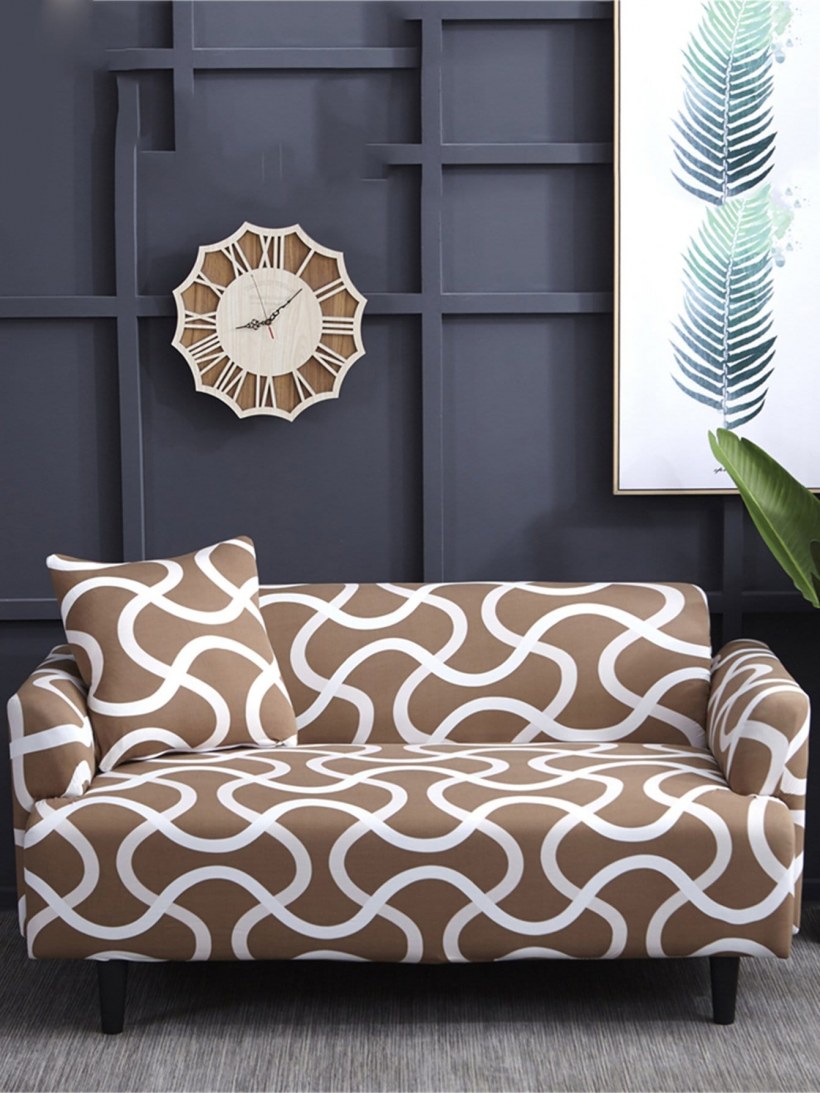 Диван в полоску