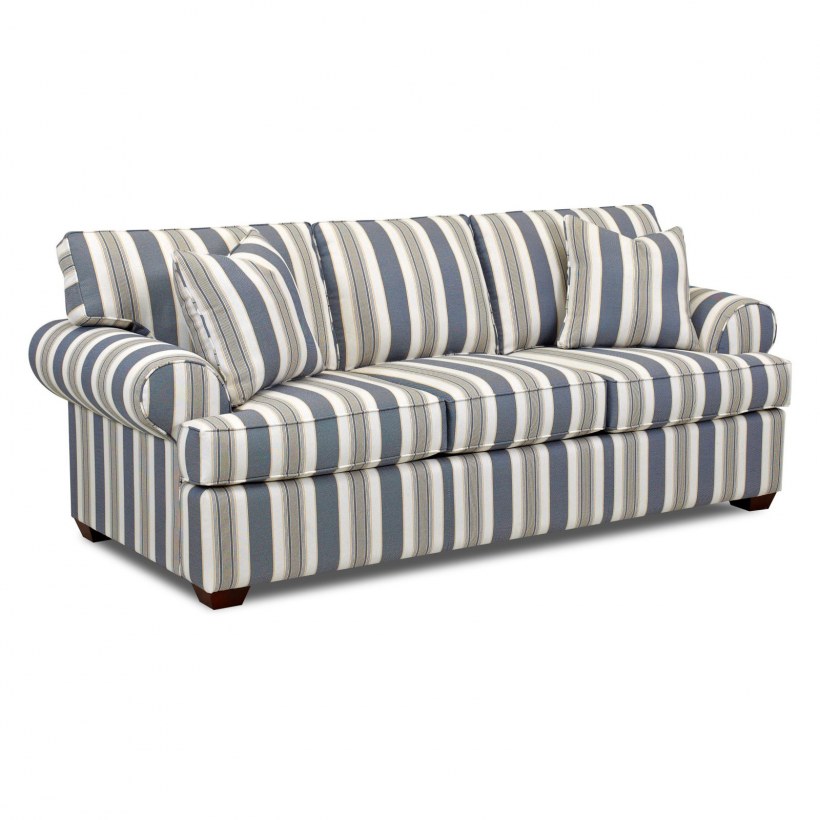 Диван в полоску
