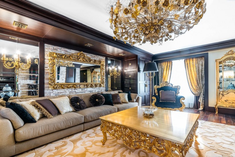 Шикарная гостиная