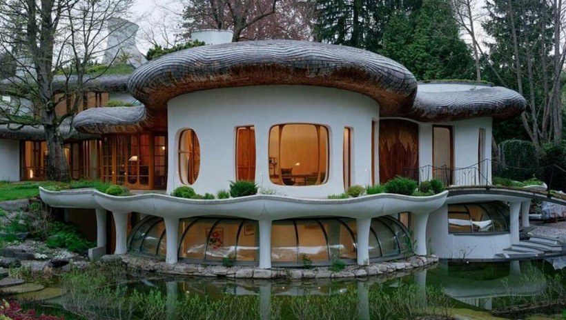 Необычный дом