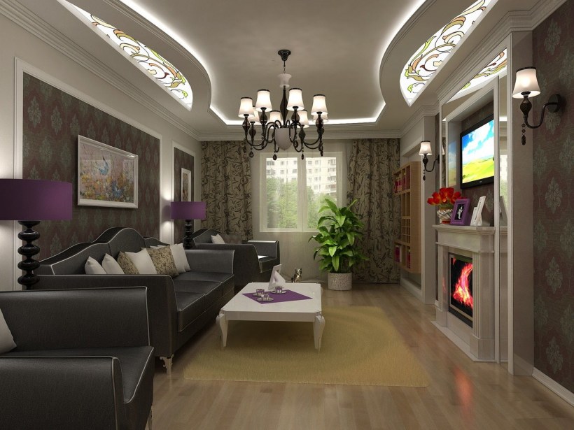 Интерьер гостиной в хрущевке