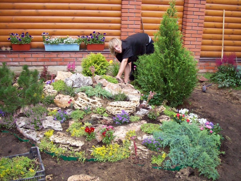 Рокарий Каменистый сад