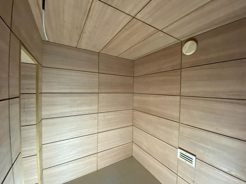 Шпонированные панели Topperfo Micro Ulme Stone Edition Acoustic Wood Panel