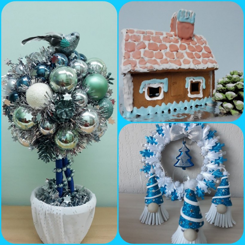 Новогодние украшения своими руками