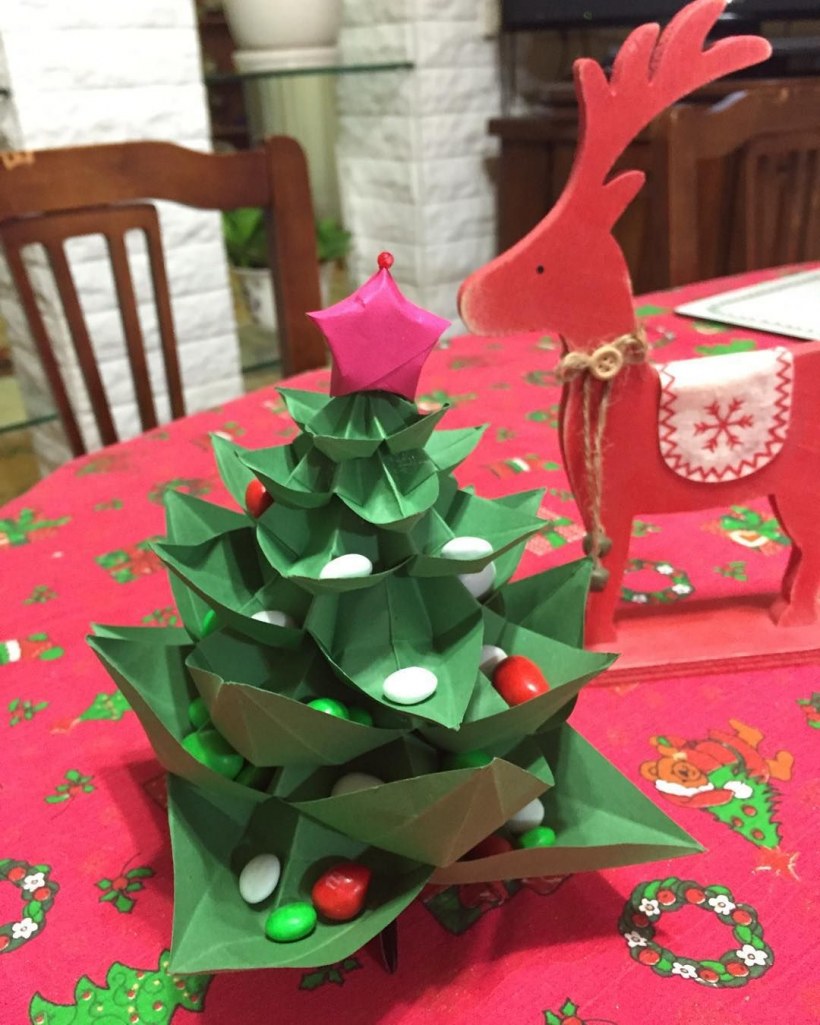 Поделки к новому году из бумаги