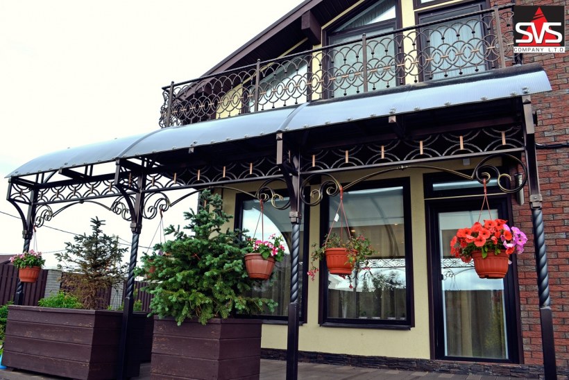 Кованная веранда