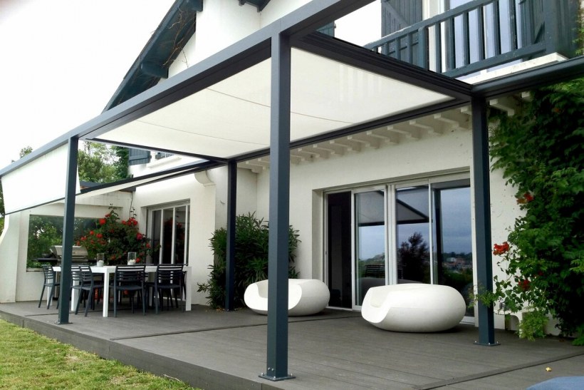 Терраса из металлоконструкций