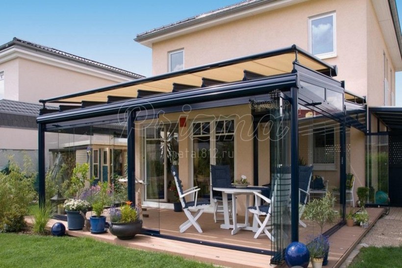 Веранда к таунхаусу