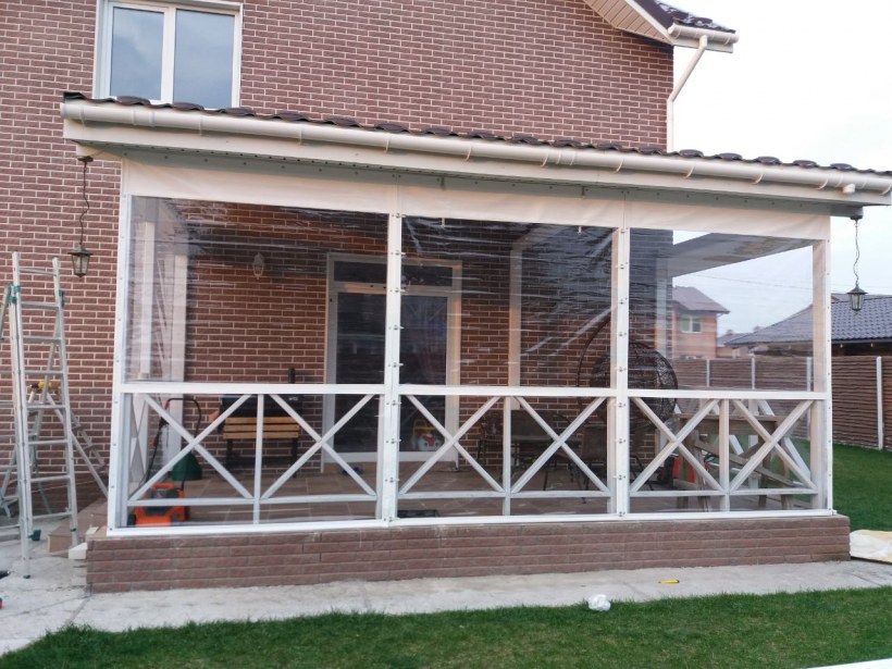 Терраса из металла