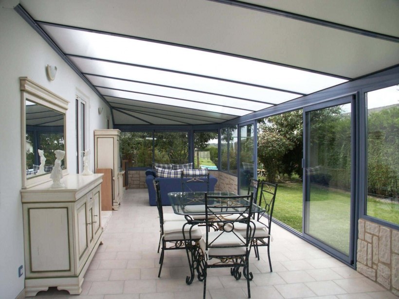 Отделка навеса