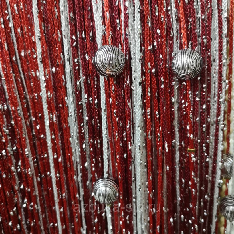 Кисея серебро с люрексом