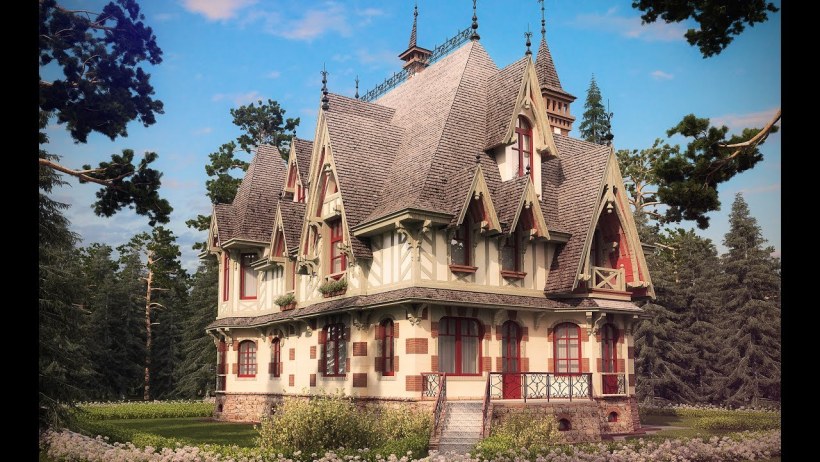 Загородный дом в стиле Готика