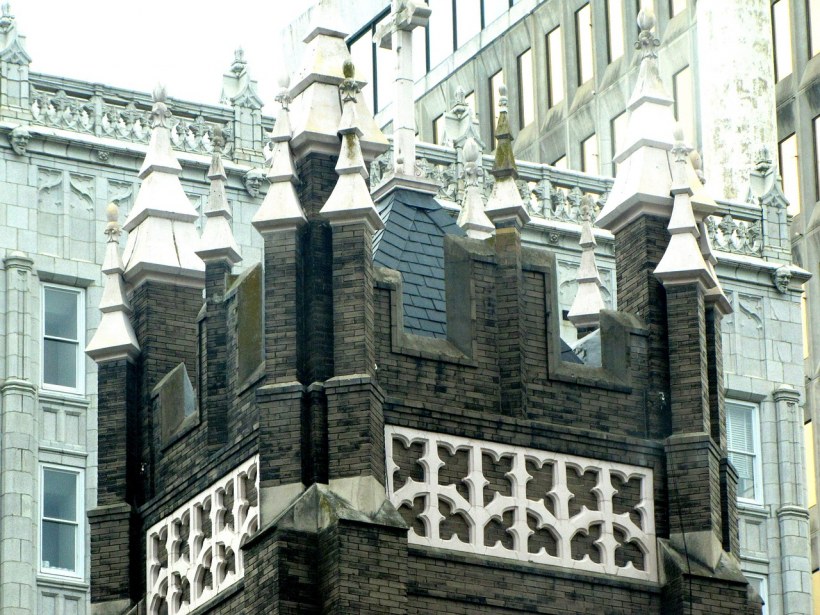 Готические постройки в Старом Чикаго