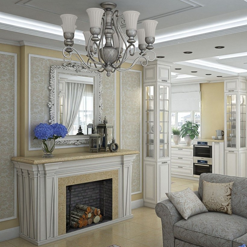 Люстра Чиаро Версаче в интерьере