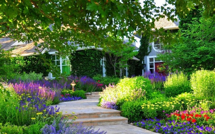 Ландшафт цветника