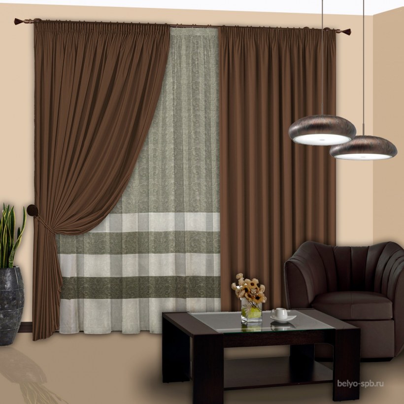 Шторы РЕАЛТЕКС модель 026