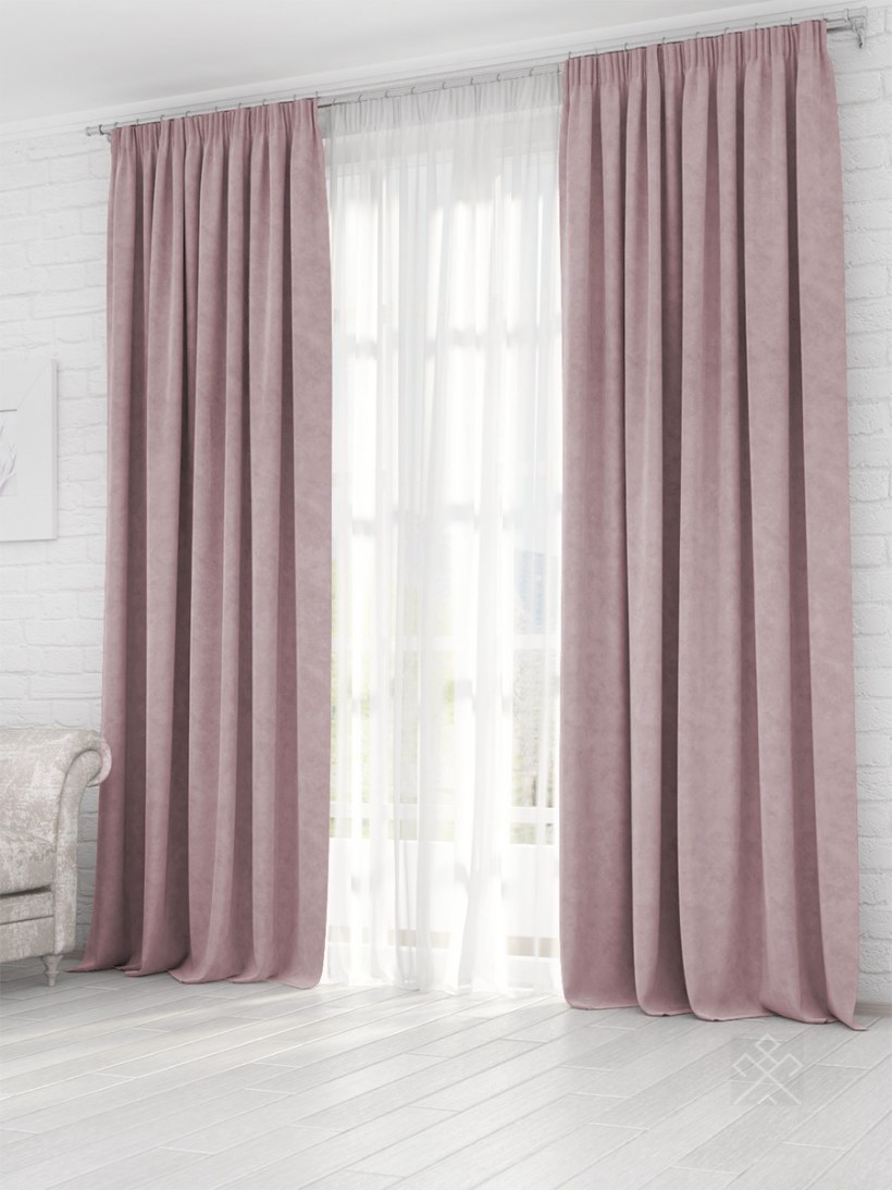 Шторы комплект Елизавета бархат 200 295 2 шт Параскева