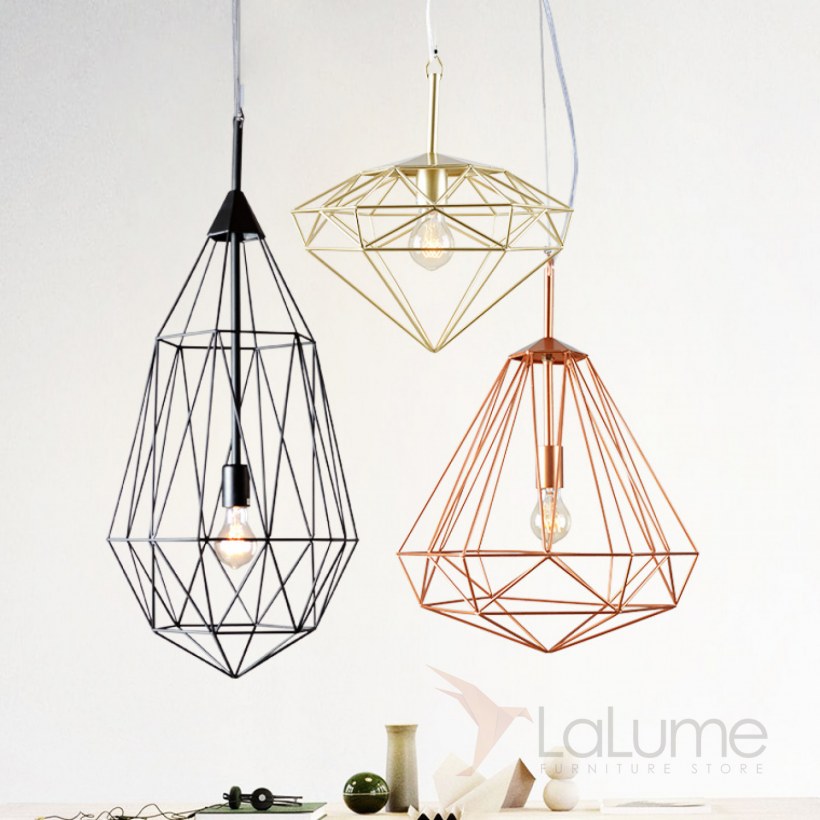Геометрические подвесные светильники