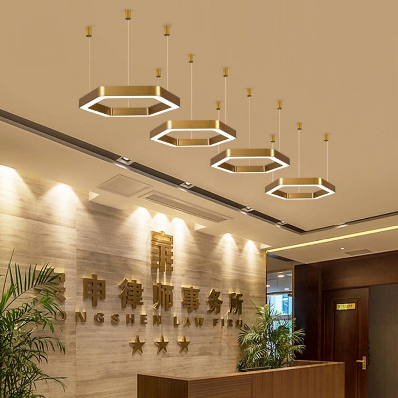 Люстра hex 750 Pendant Light