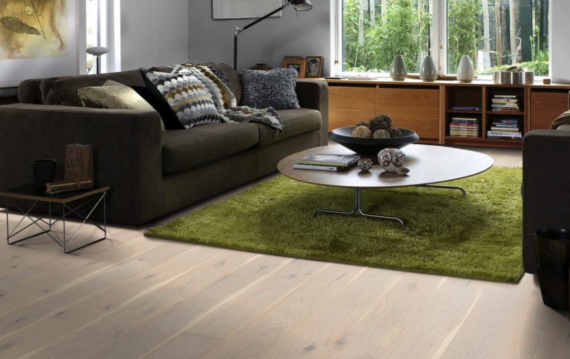 Kahrs дуб снег