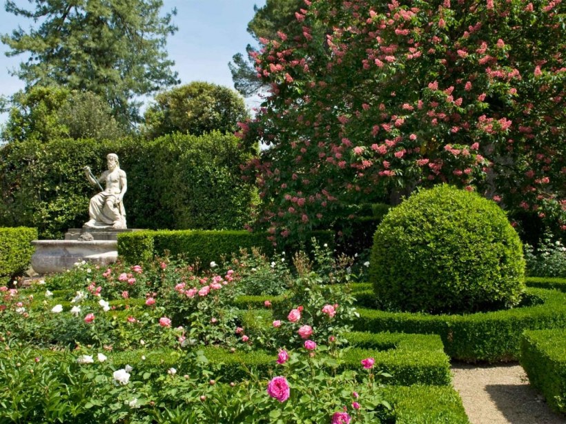 Флоренция сад Боболи скульптура