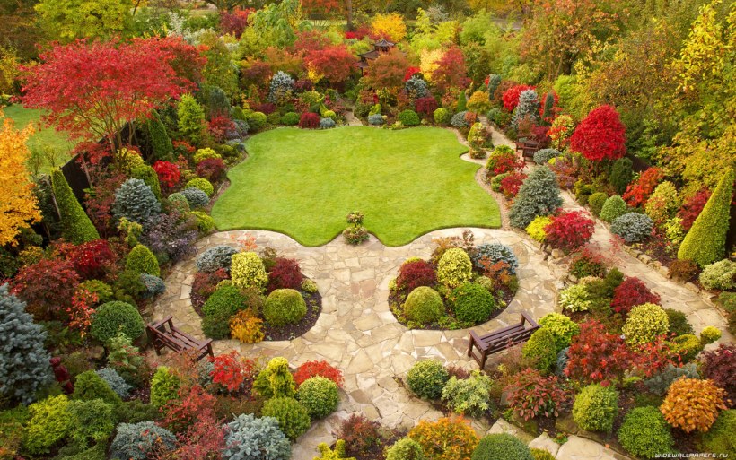 Сад четырех сезонов Уолсолл Великобритания