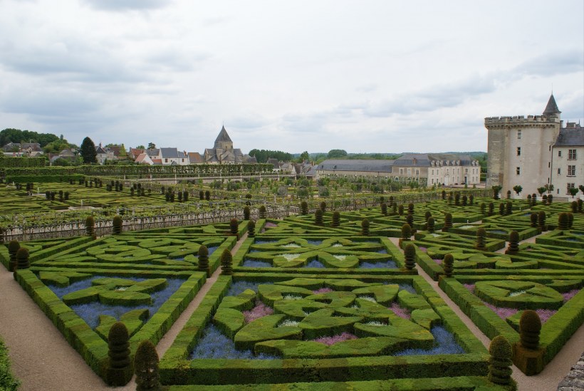 Сады Шато де Вилландри, Франция