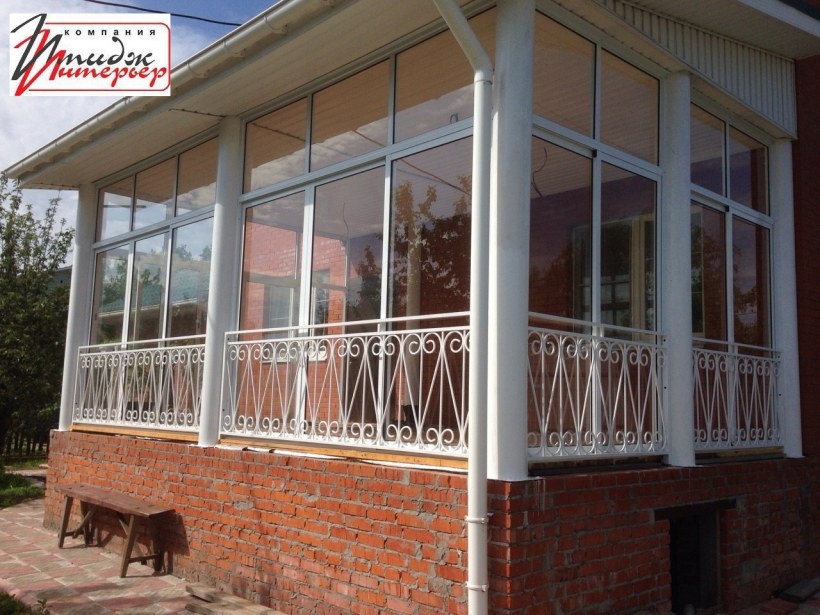 Остекление веранды