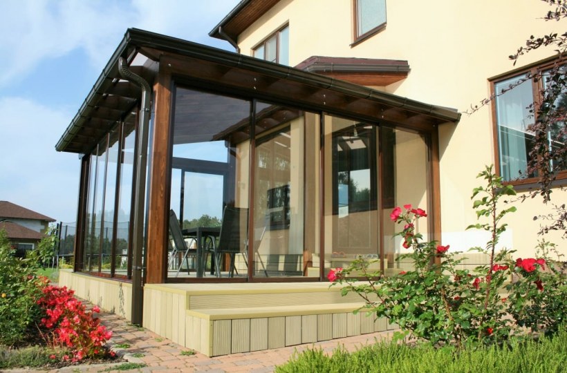 Веранда с тамбуром