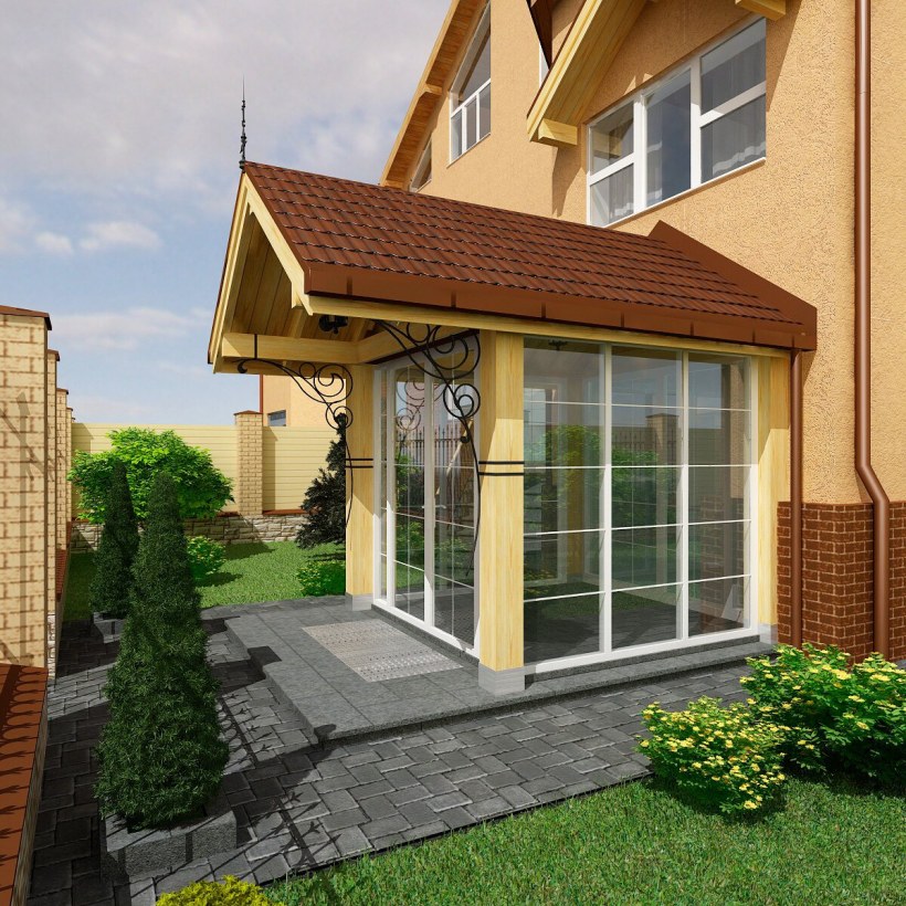 Остекление тамбура