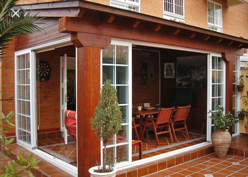 Остекление веранды