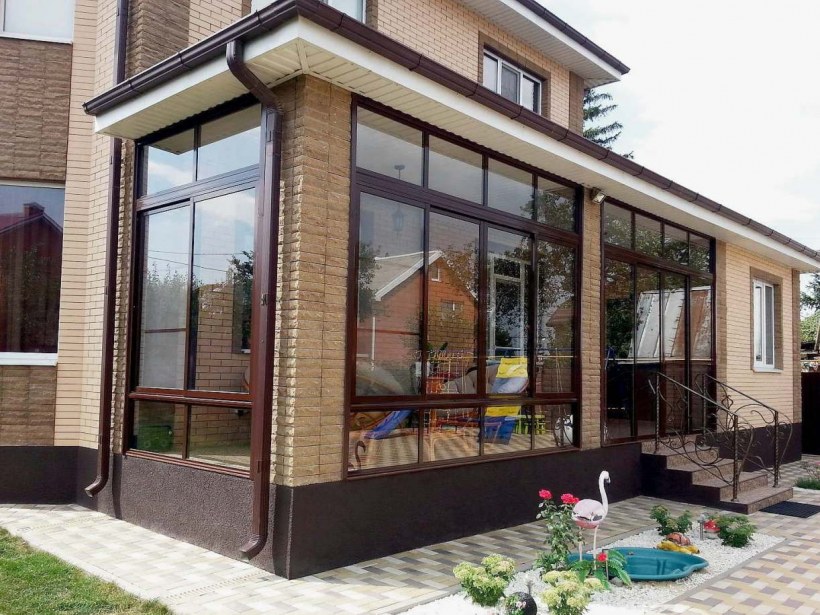 Остекление веранды