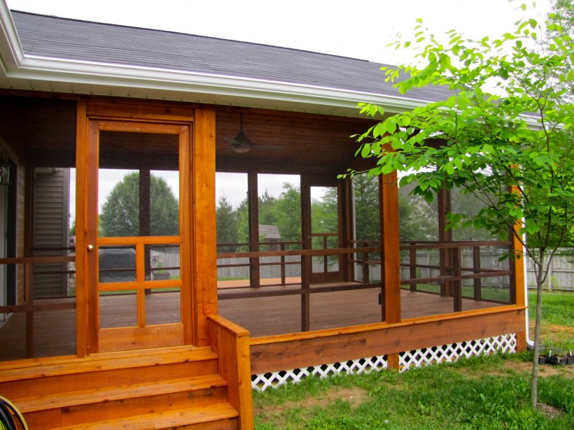 Терраса застекленная профилем Алютех