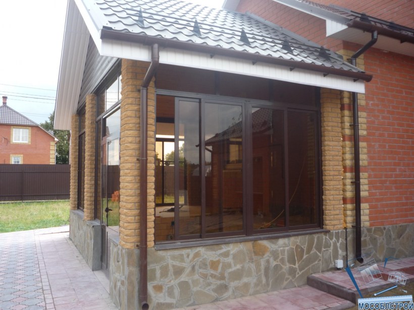 Веранда с тамбуром