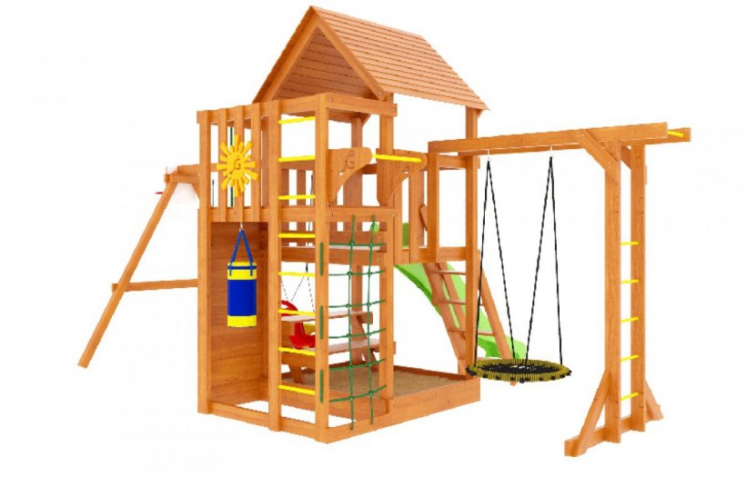 Детский игровой комплекс Igragrad крафт Pro 4