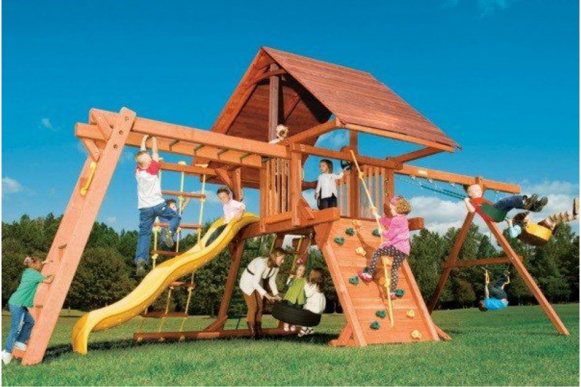 Спортивно-игровой комплекс Woodplay Castle Combo IV