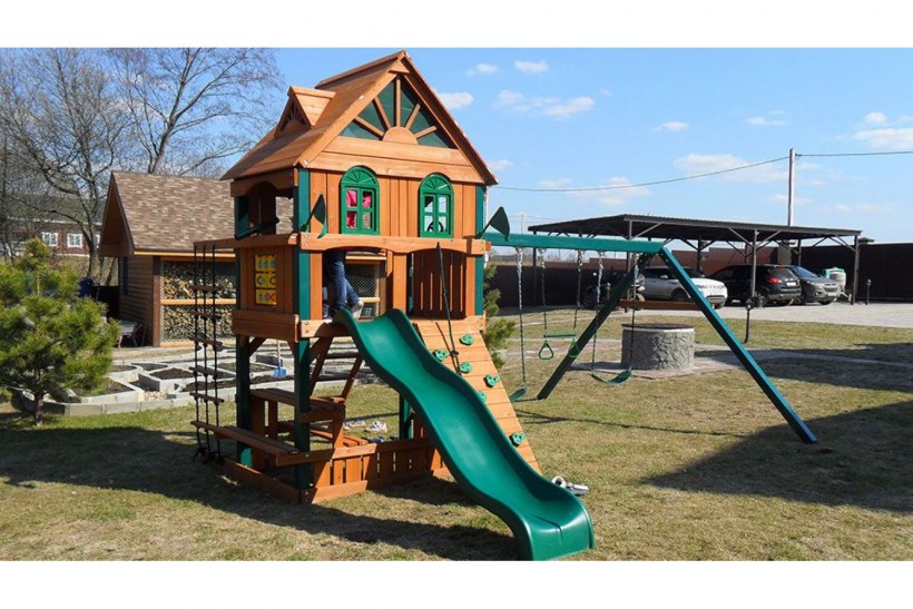 Спортивно-игровой комплекс Cedar Summit крепость свободы