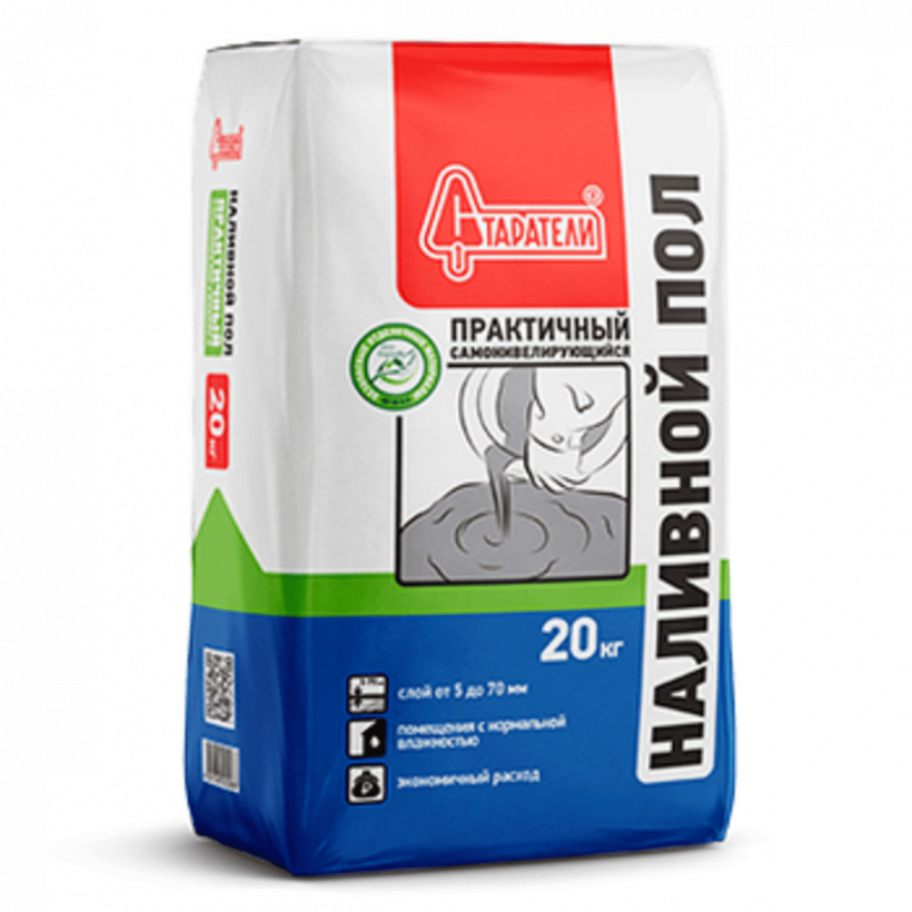 Наливной пол практичный 20 кг Старатели