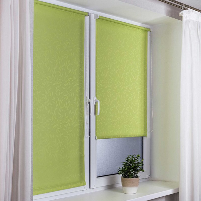 Рулонная штора Сантайм Уни Мимоза