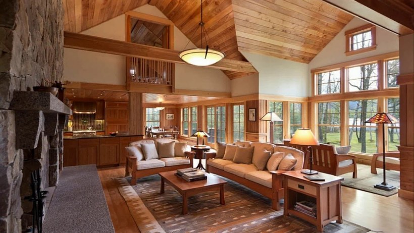 Канадский стиль в интерьере