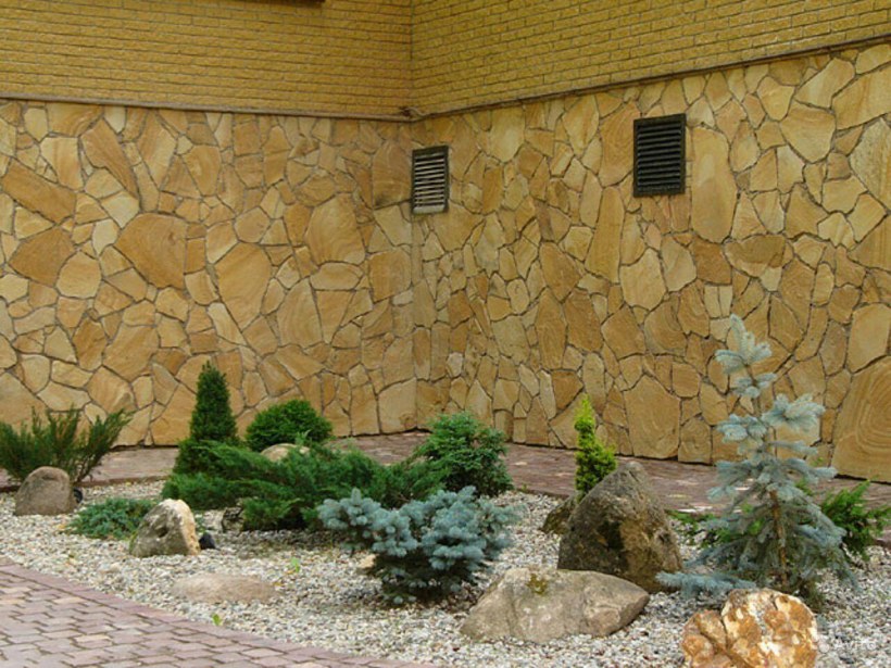 Плитняк златолит желтый